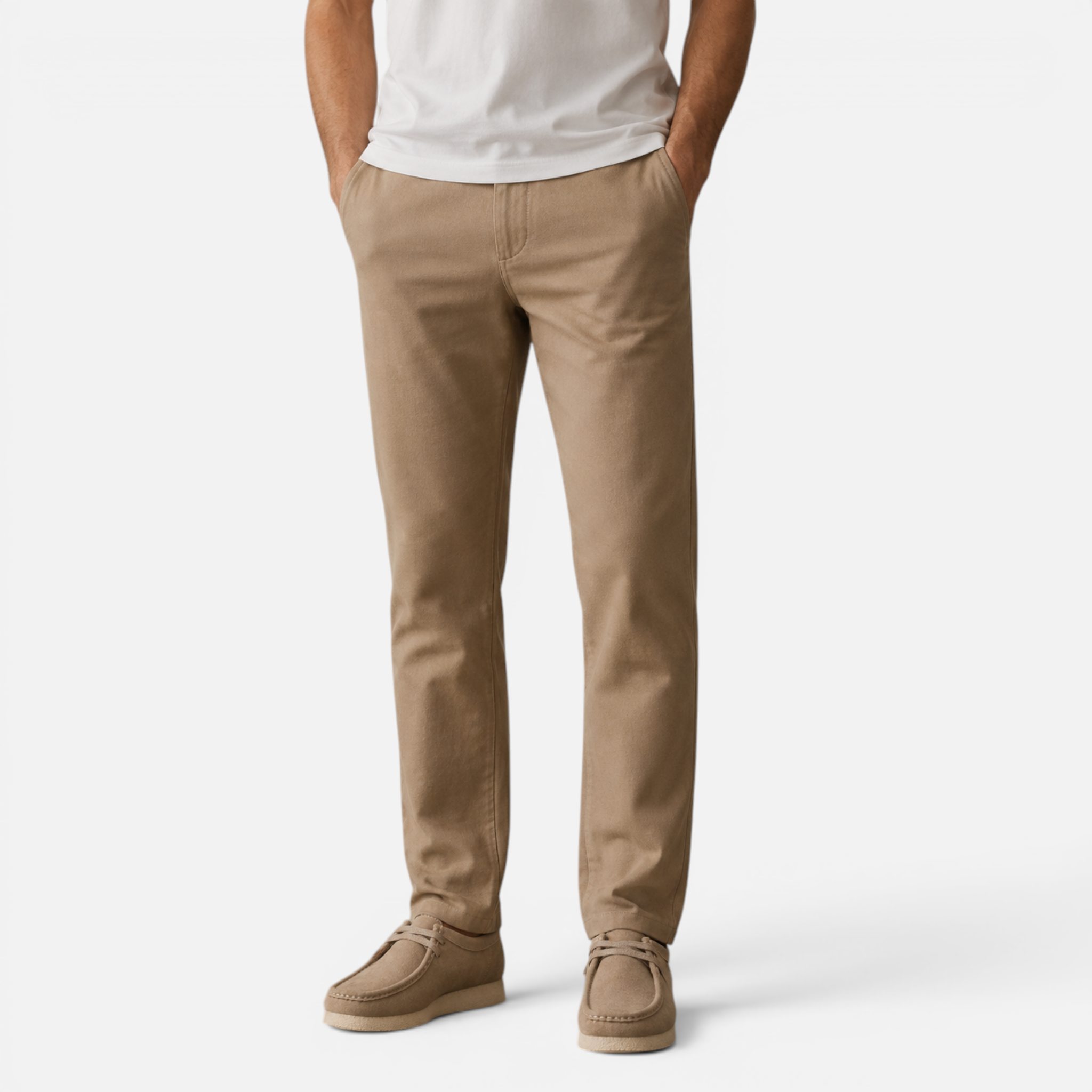 Valeniri | Men's Suede Wallabee Shoes Soft Sole Casual Moccasin Lace-Up