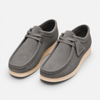 Valeniri | Men's Suede Wallabee Shoes Soft Sole Casual Moccasin Lace-Up