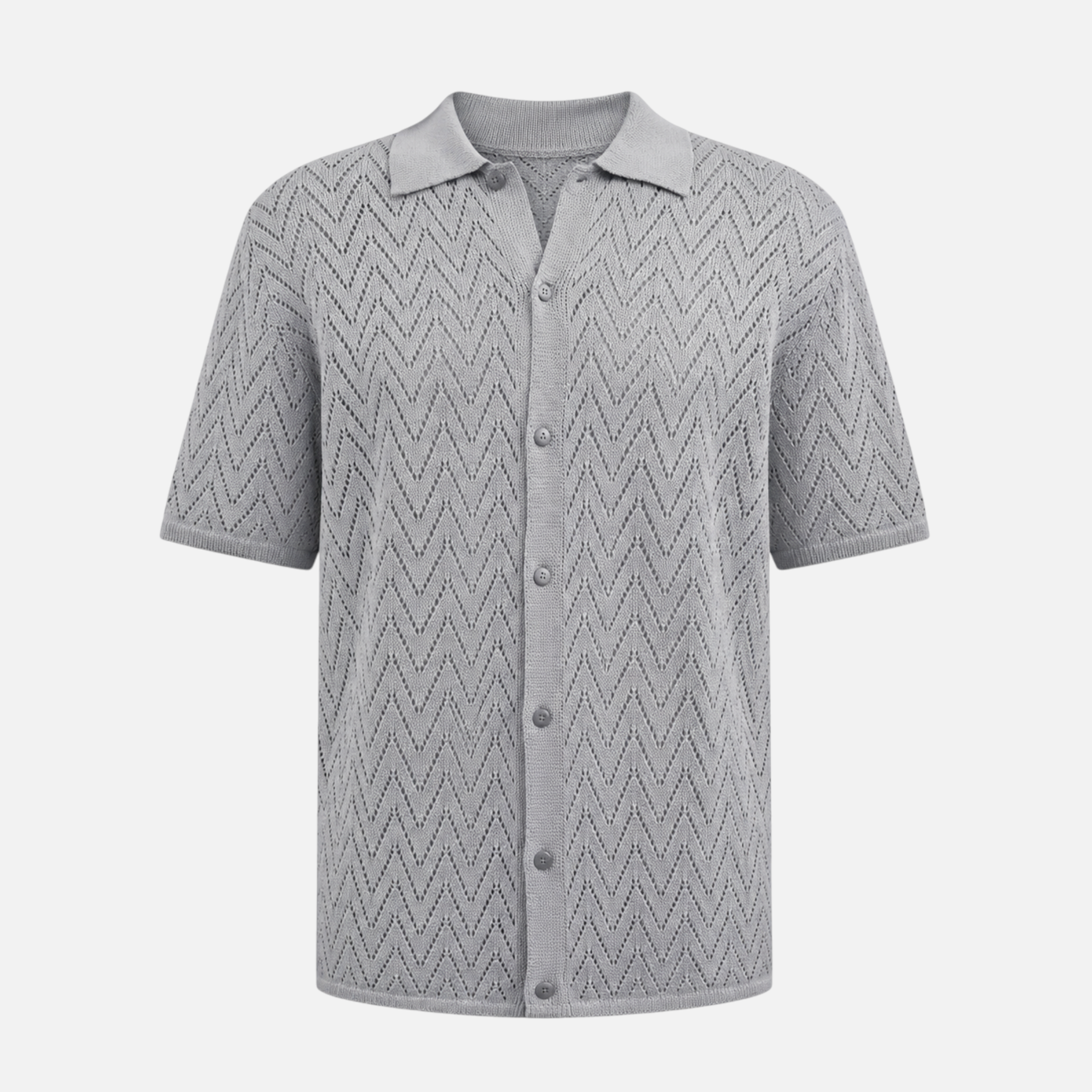 Valeniri | Men's Hollow Shirt Design Lightweight Resort Wear