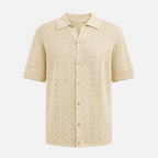 Valeniri | Men's Hollow Shirt Design Lightweight Resort Wear