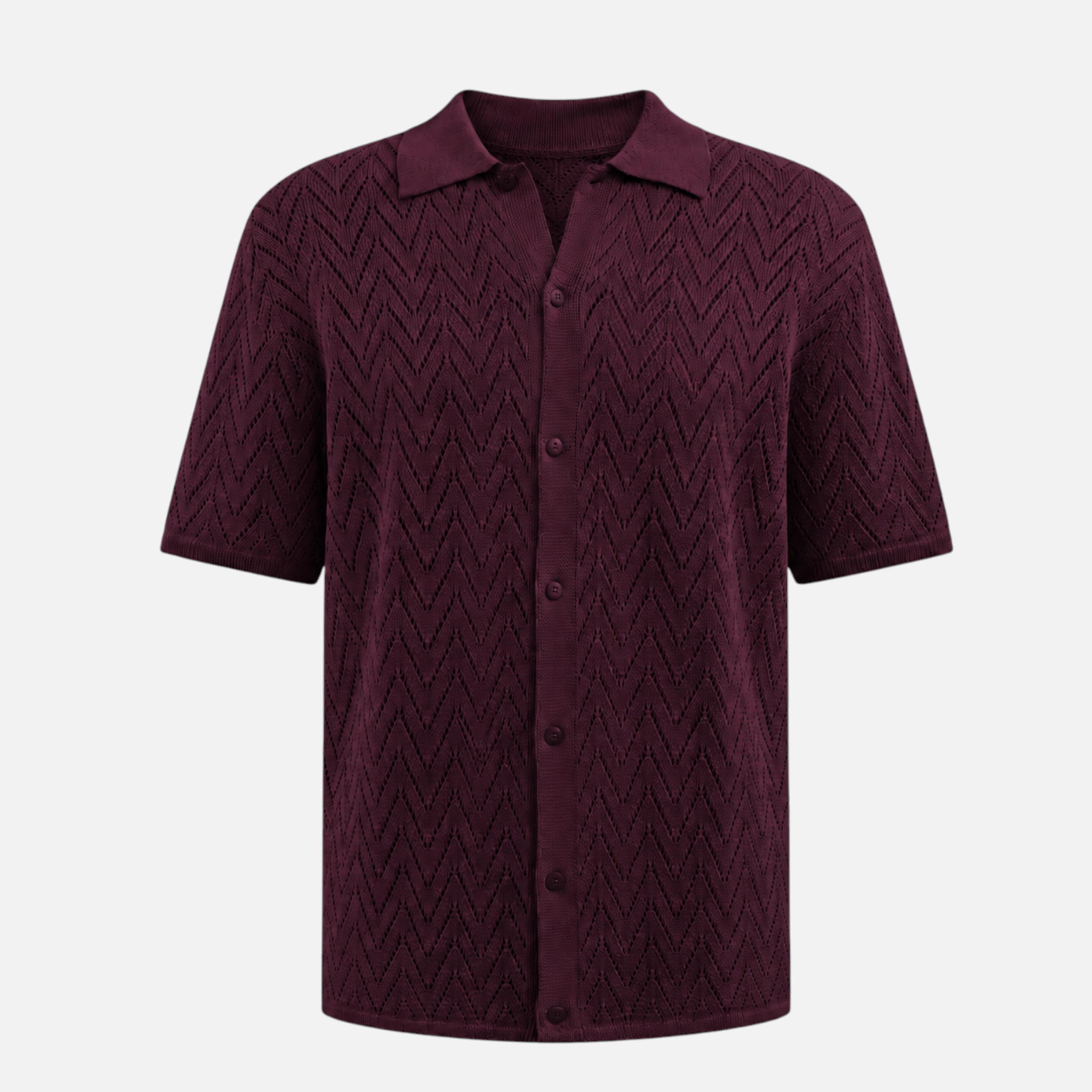 Valeniri | Men's Hollow Shirt Design Lightweight Resort Wear