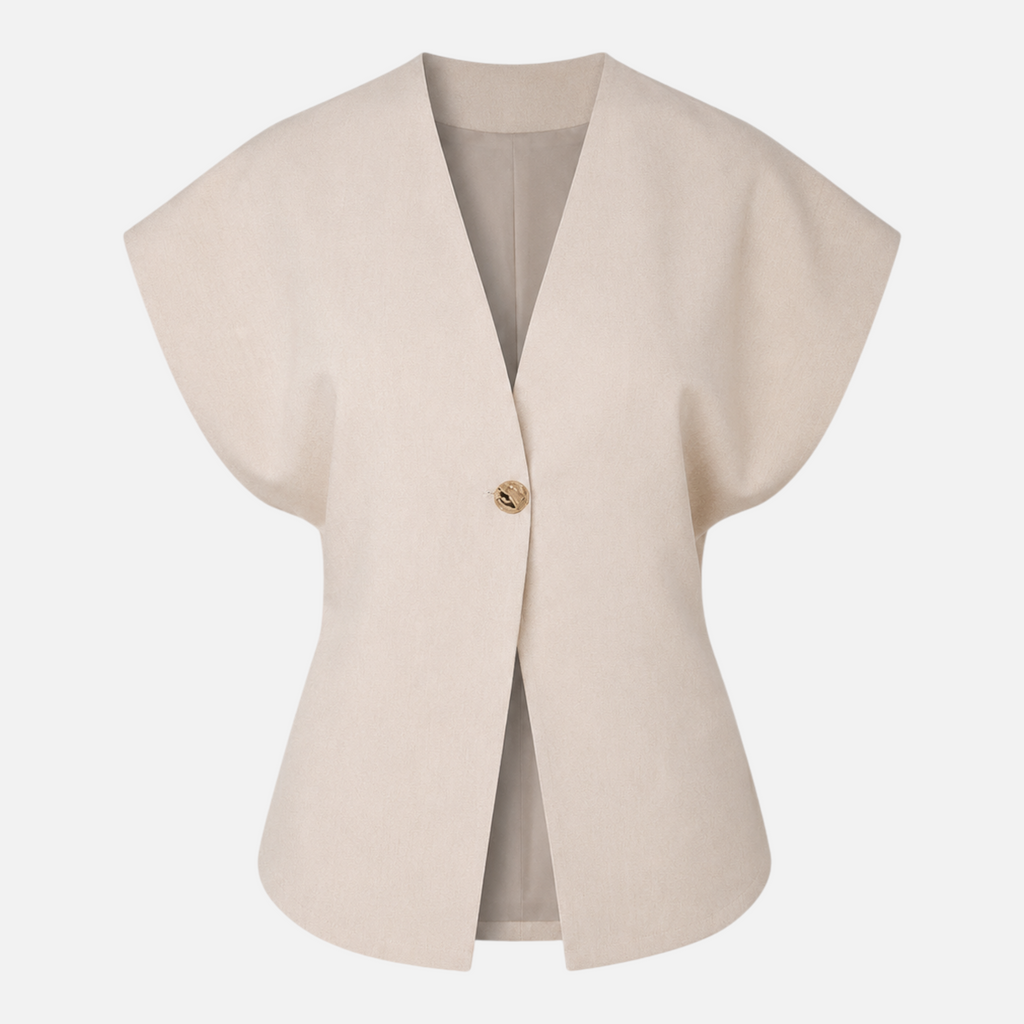 Valeniri | Women's Sleeveless Blazer Vest Casual Tailored Waistcoat