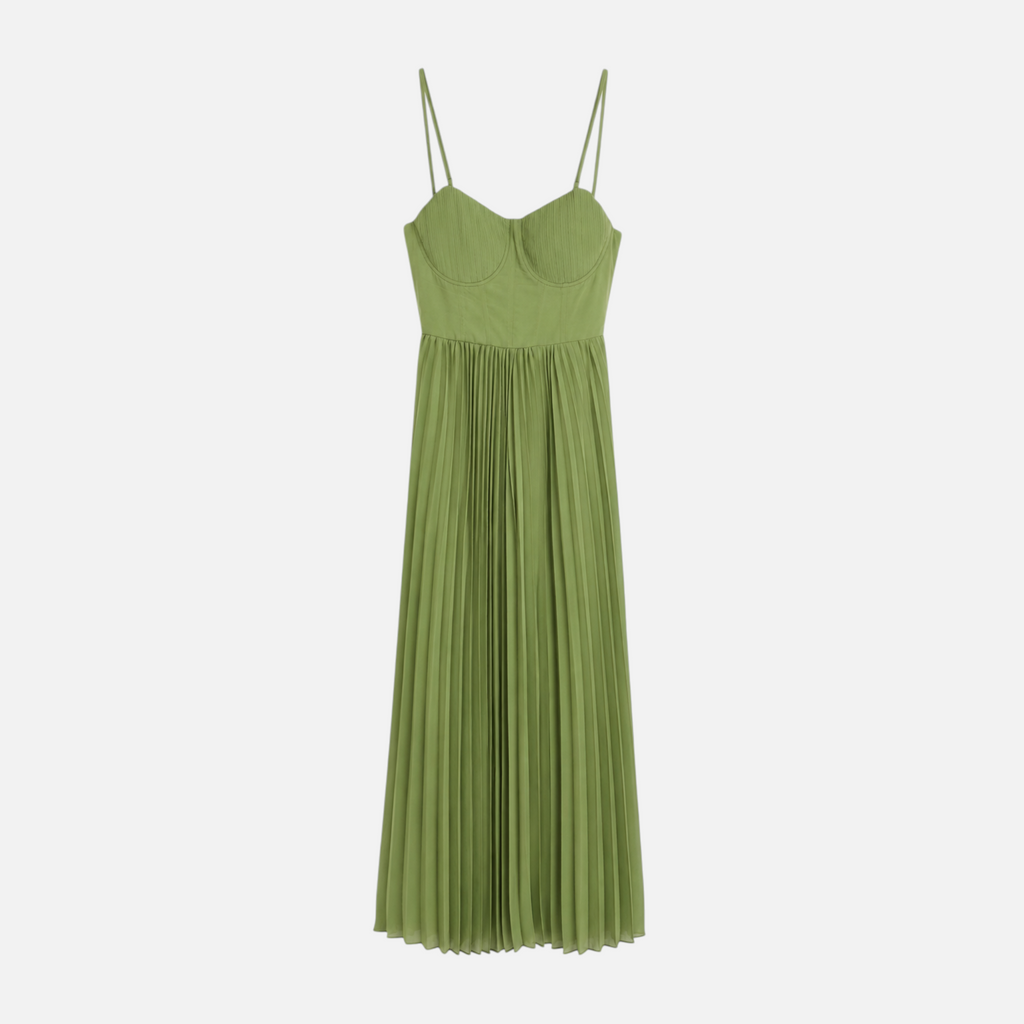 Valeniri | Women's Corset Dress Sleeveless Slim Fit Backless Midi Dress