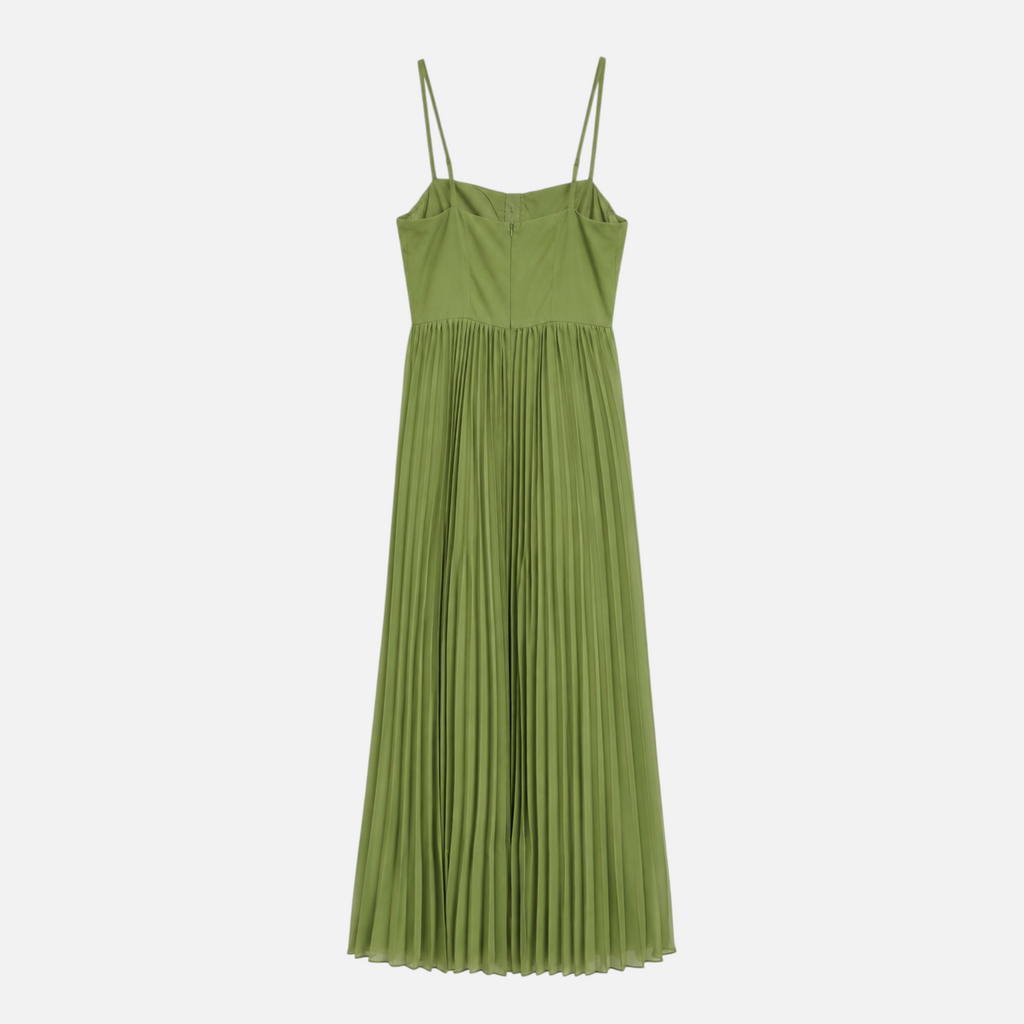 Valeniri | Women's Corset Dress Sleeveless Slim Fit Backless Midi Dress