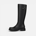 Valeniri | Women's Classic Knee High Buckle Riding Boots