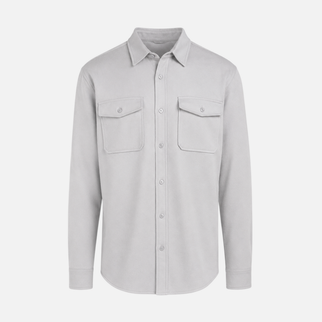 Valeniri | Men's Cotton Long Sleeve Workwear Shirt – Relaxed Fit