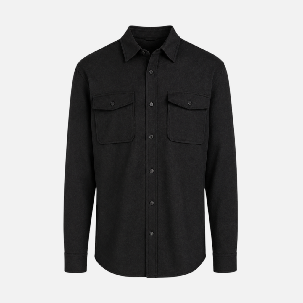 Valeniri | Men's Cotton Long Sleeve Workwear Shirt – Relaxed Fit