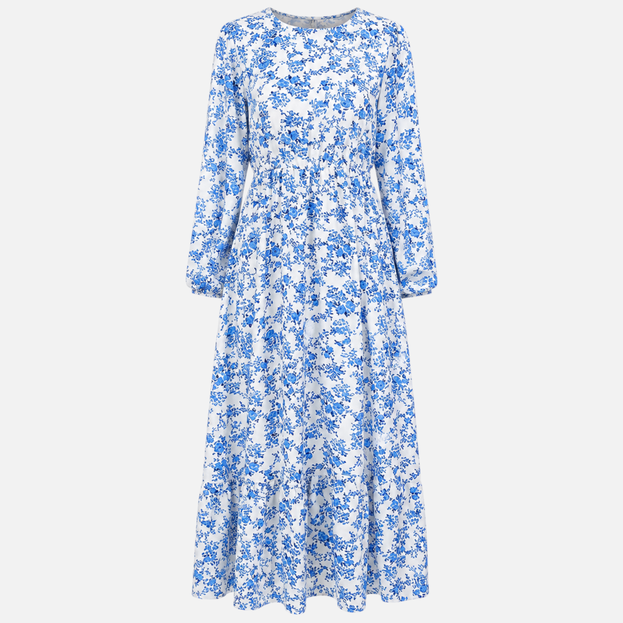 Valeniri | Women's Long Sleeve Ruffle Dress Elegant Casual Outfit