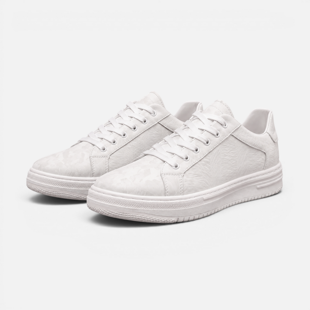 Valeniri Men's Low Top Casual Sneakers Microfiber Comfort Walking Shoes