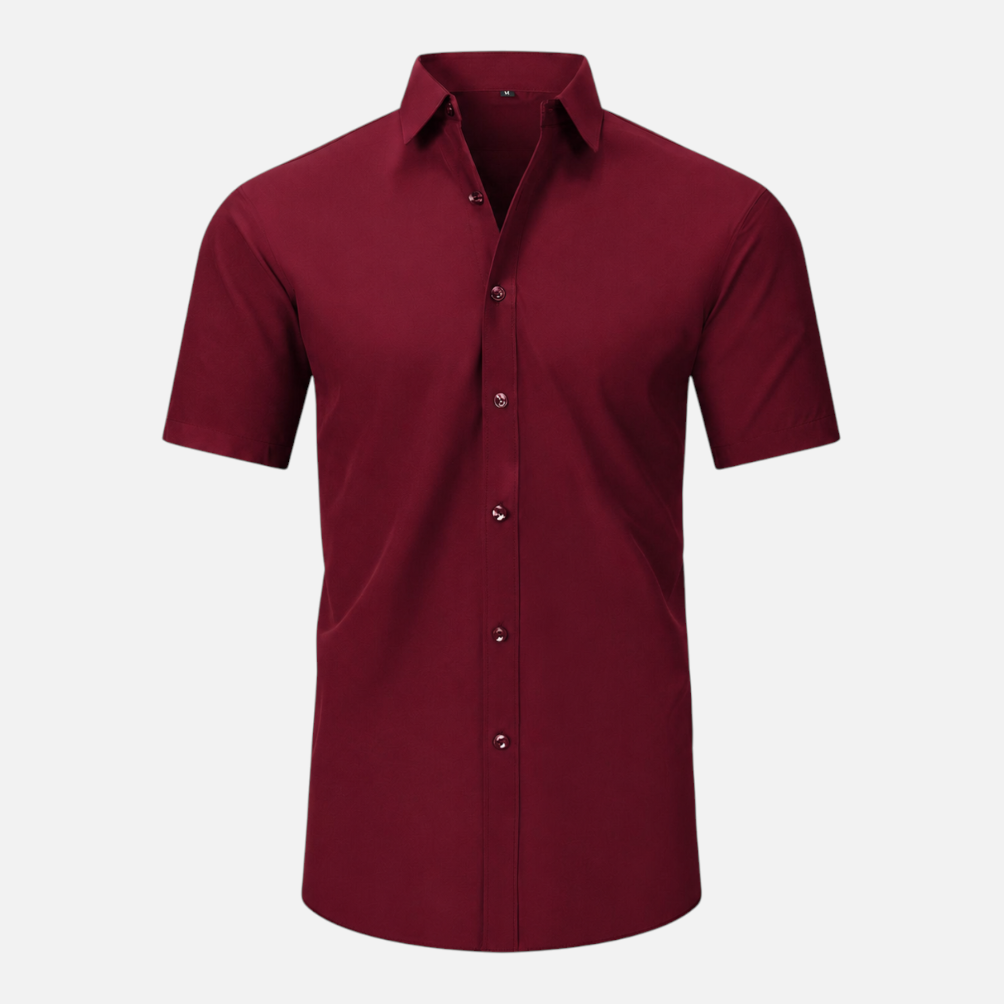 Valeniri | Men's Wrinkle Resistant Stretch Short Sleeve Button-Up Shirt