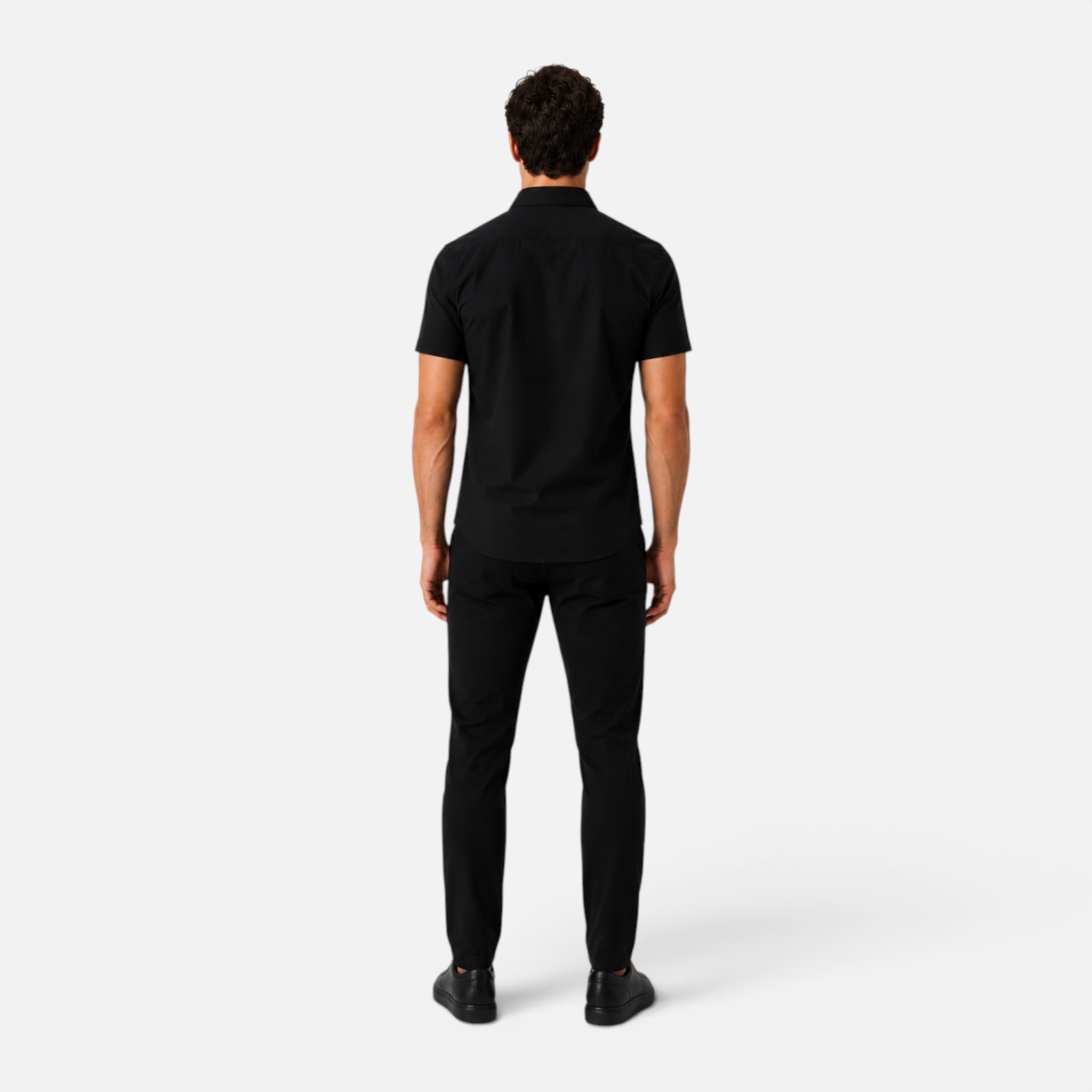 Valeniri | Men's Wrinkle Resistant Stretch Short Sleeve Button-Up Shirt
