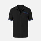 Valeniri | Men's Casual Shirt Breathable Knit Resort Wear