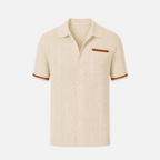 Valeniri | Men's Casual Shirt Breathable Knit Resort Wear