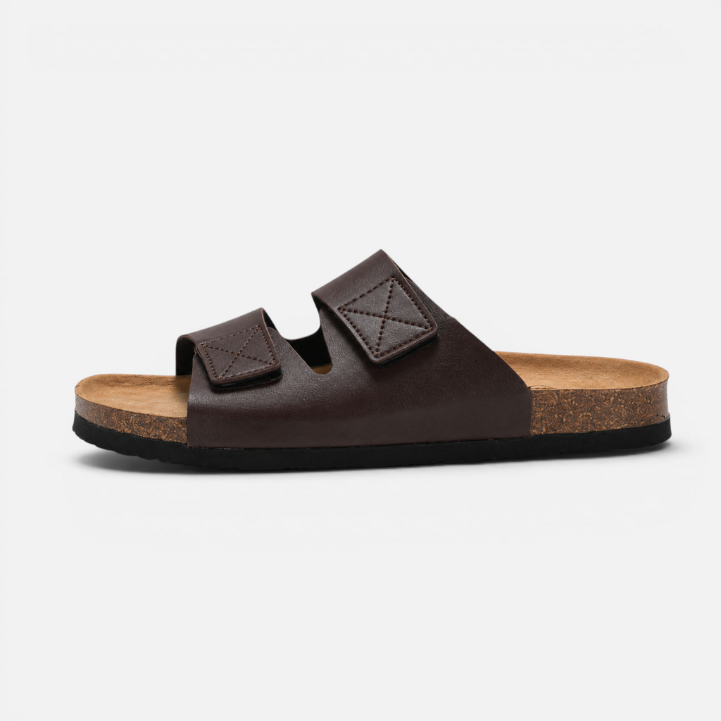 Valeniri | Men's Adjustable Cork Slippers for Everyday Comfort