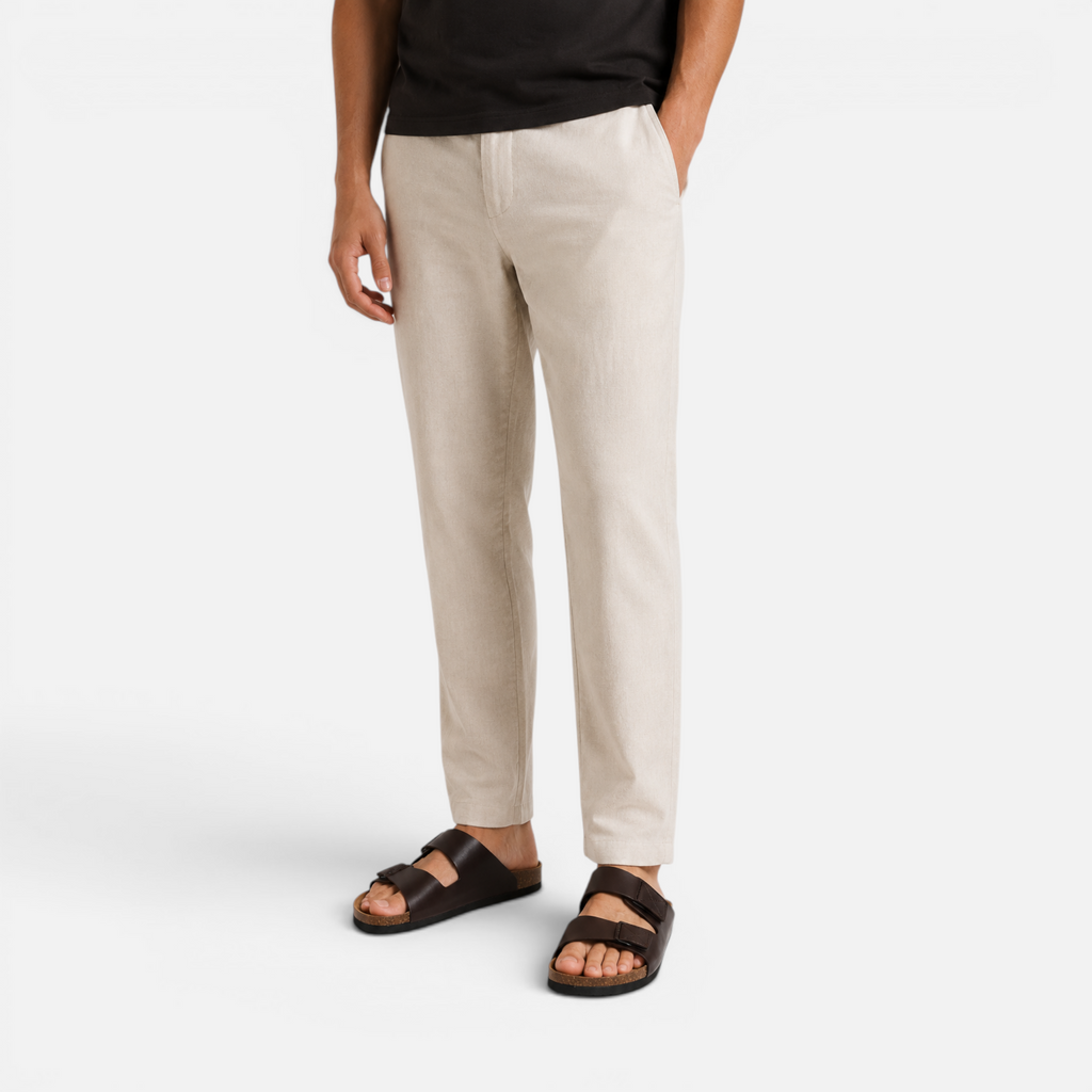 Valeniri | Men's Adjustable Cork Slippers for Everyday Comfort