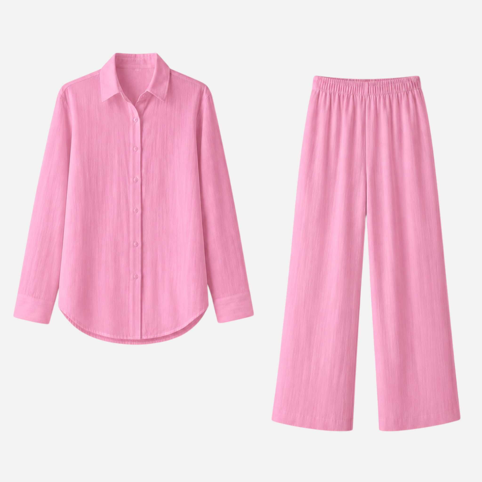 Valeniri | Women's Resort Cotton Linen Top and Pants Set Loose Fit