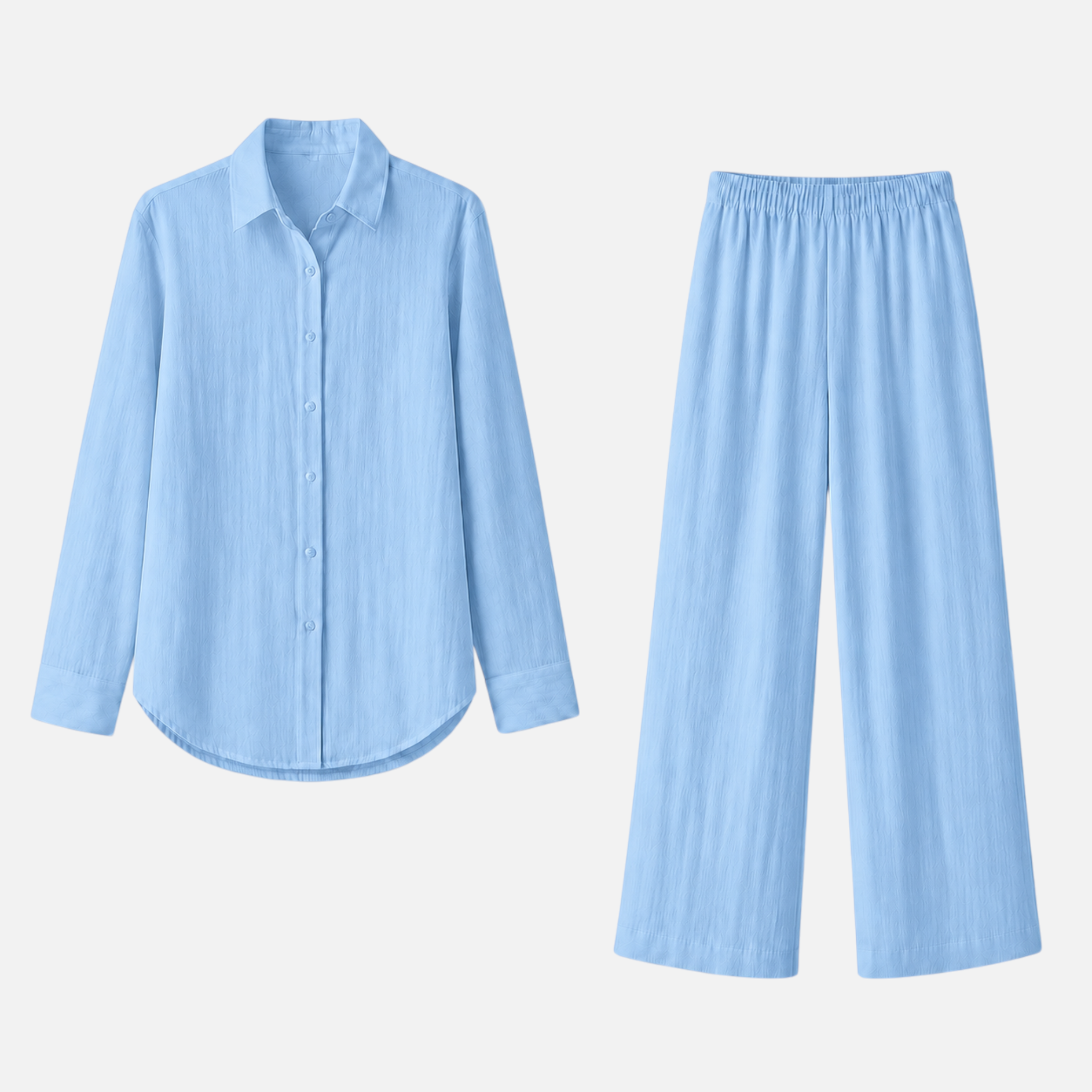 Valeniri | Women's Resort Cotton Linen Top and Pants Set Loose Fit