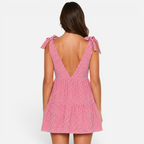 Valeniri | Women's Casual Gingham V-Neck Mini Dress