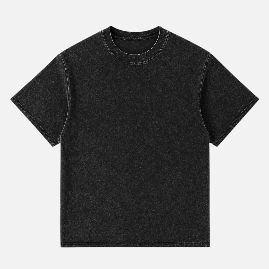 Valeniri | Men's Boxy T-Shirt Relaxed Fit Cotton Crew Neck