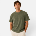 Valeniri | Men's Boxy T-Shirt Relaxed Fit Cotton Crew Neck