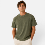 Valeniri | Men's Boxy T-Shirt Relaxed Fit Cotton Crew Neck