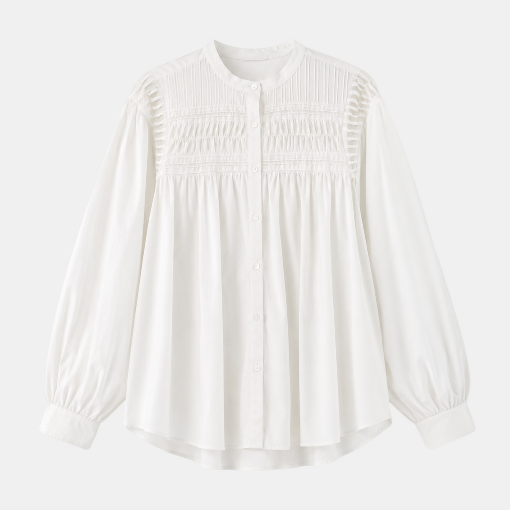 Valeniri | Women's Long Sleeve Linen Shirt Classic Casual Top