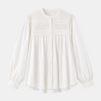 Valeniri | Women's Long Sleeve Linen Shirt Classic Casual Top