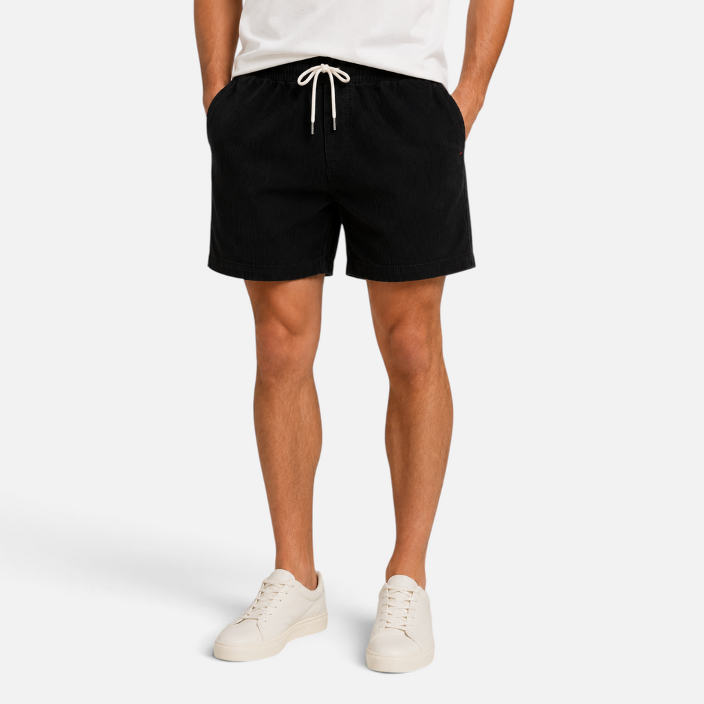 Valeniri | Men's Corduroy Shorts – Cotton Casual Classic Fit
