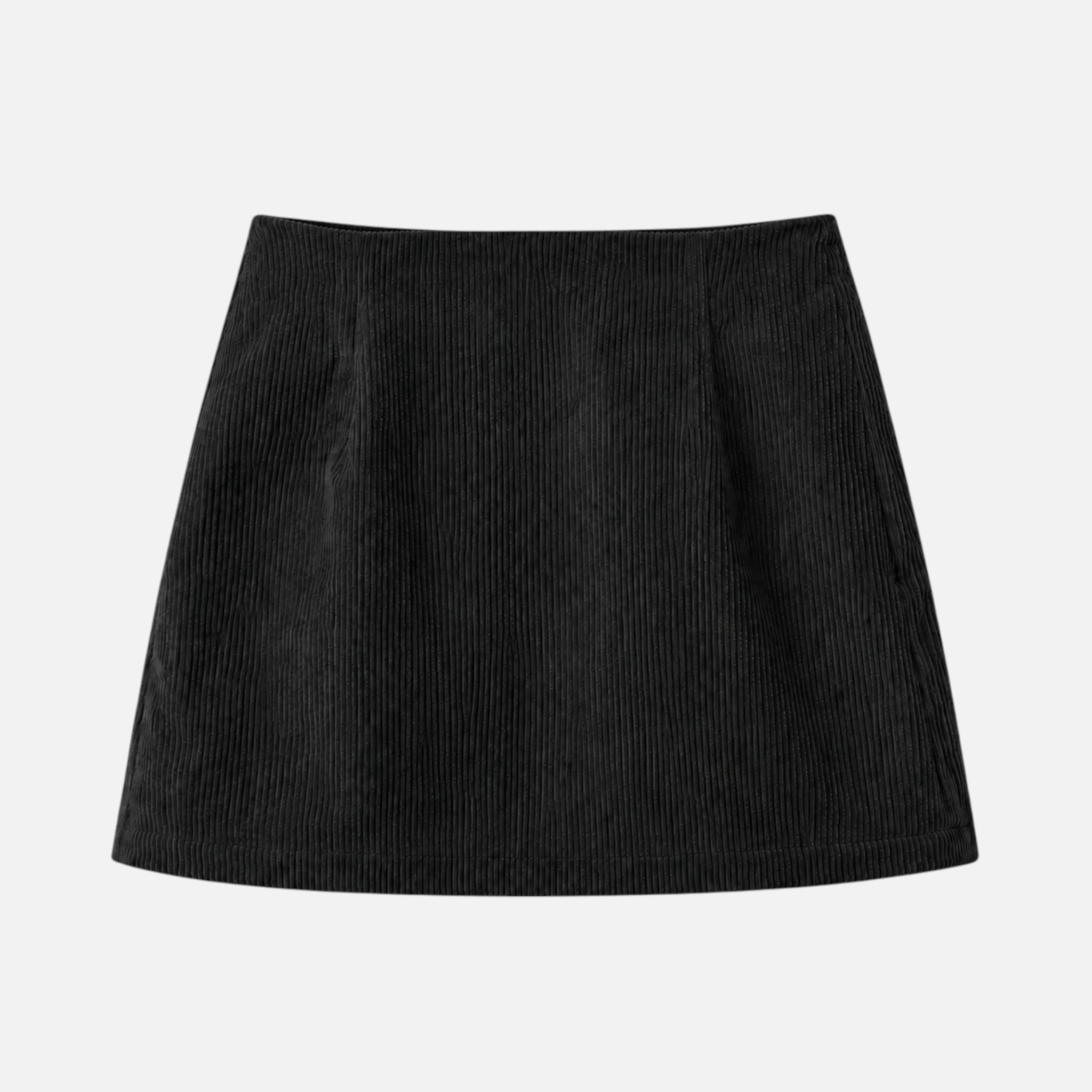 Valeniri | Women's Corduroy A-Line Skirt Classic High Waist Casual