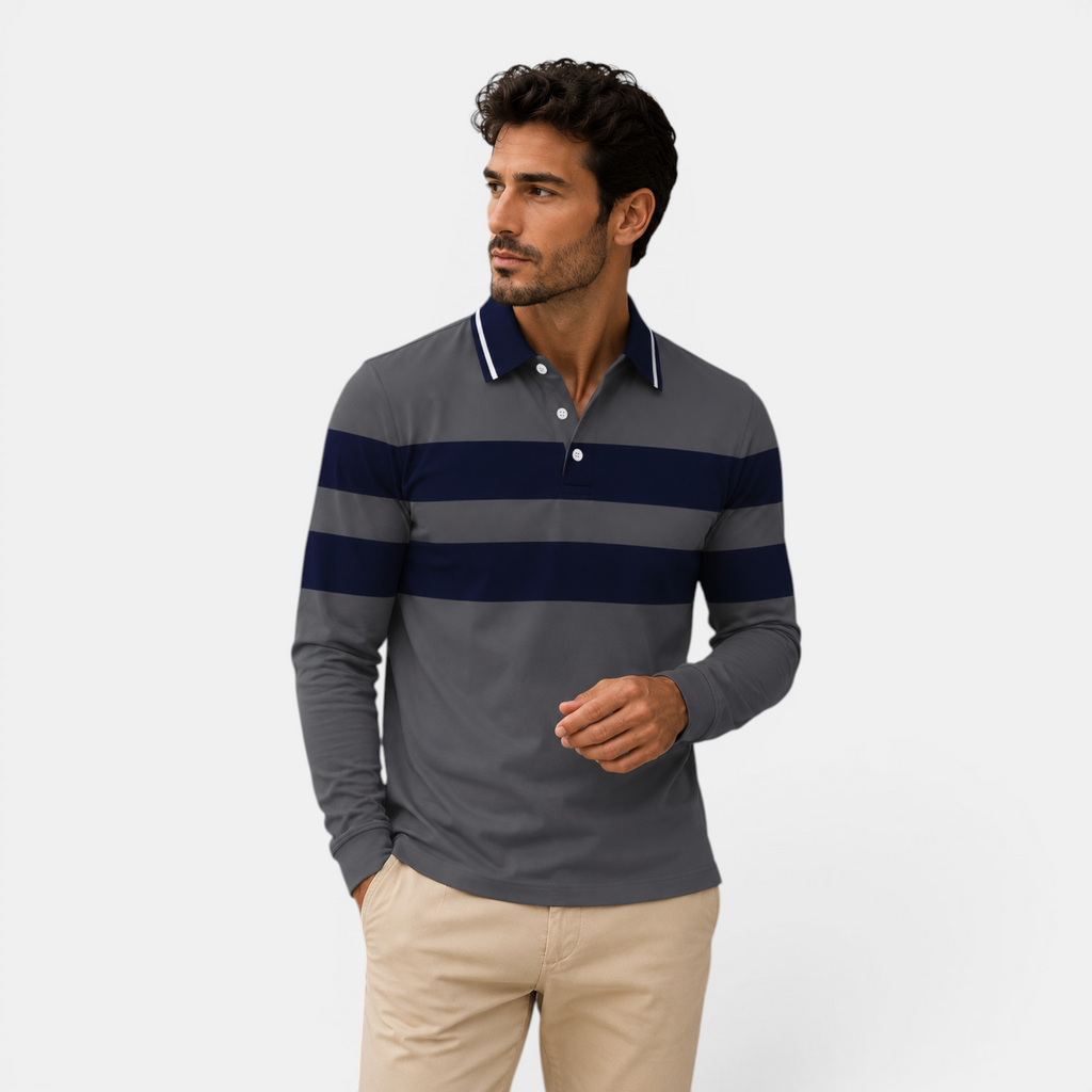 Valeniri | Men's Polo Shirt Classic Fit Casual Collared Top