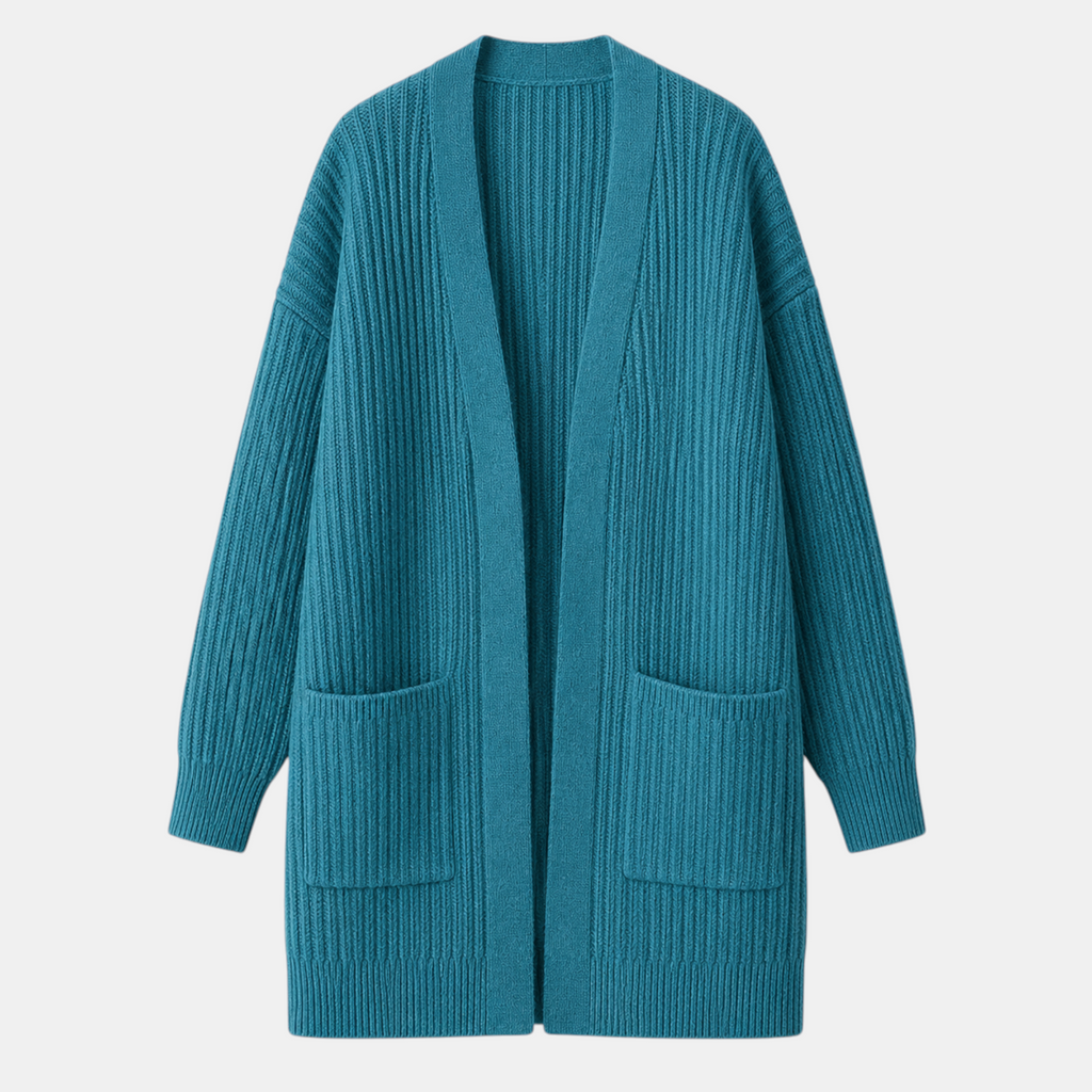 Valeniri | Women's Shawl Collar Knit Cardigan Soft Open Front
