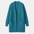 Valeniri | Women's Shawl Collar Knit Cardigan Soft Open Front