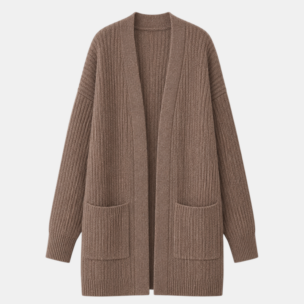 Valeniri | Women's Shawl Collar Knit Cardigan Soft Open Front