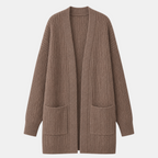 Valeniri | Women's Shawl Collar Knit Cardigan Soft Open Front