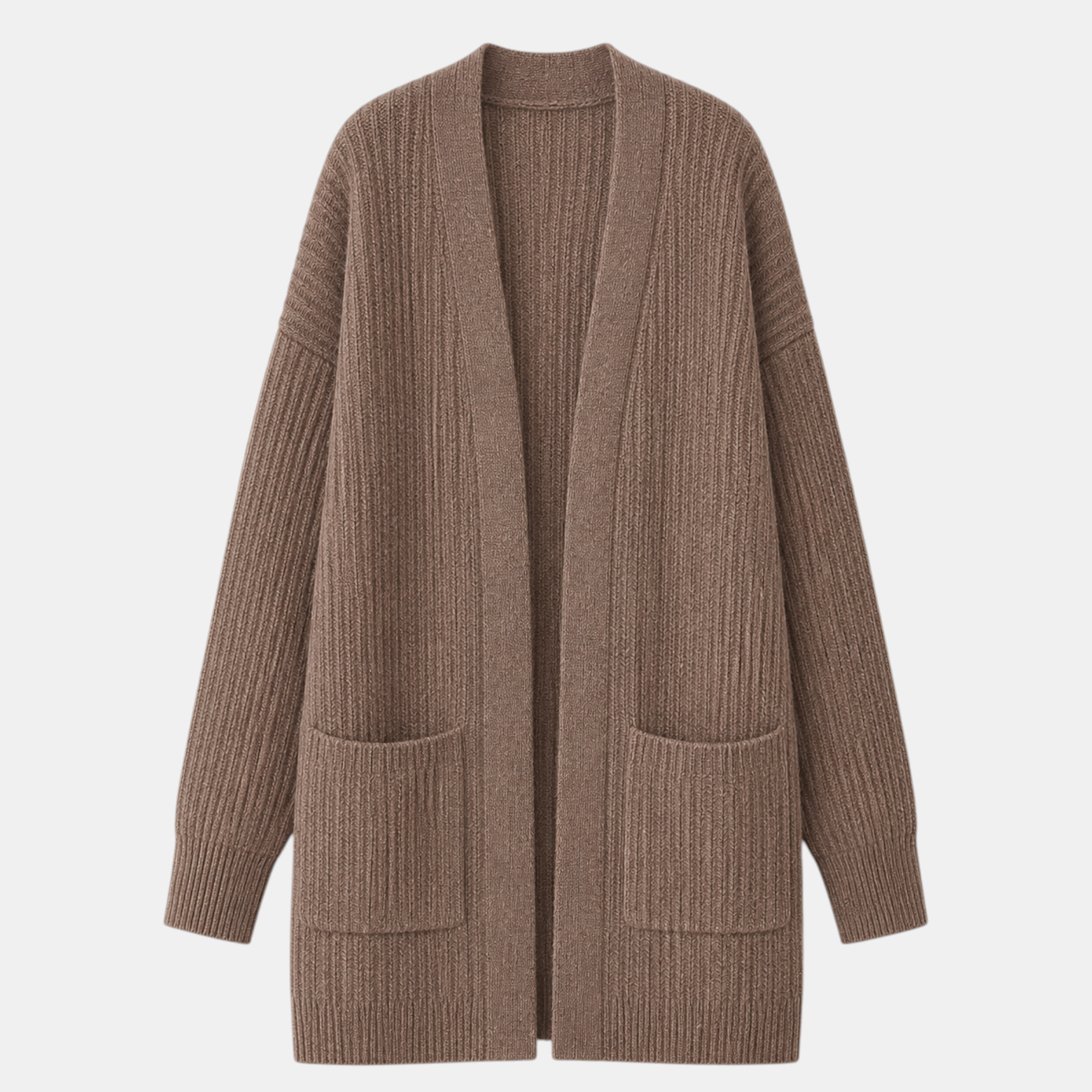 Valeniri | Women's Shawl Collar Knit Cardigan Soft Open Front