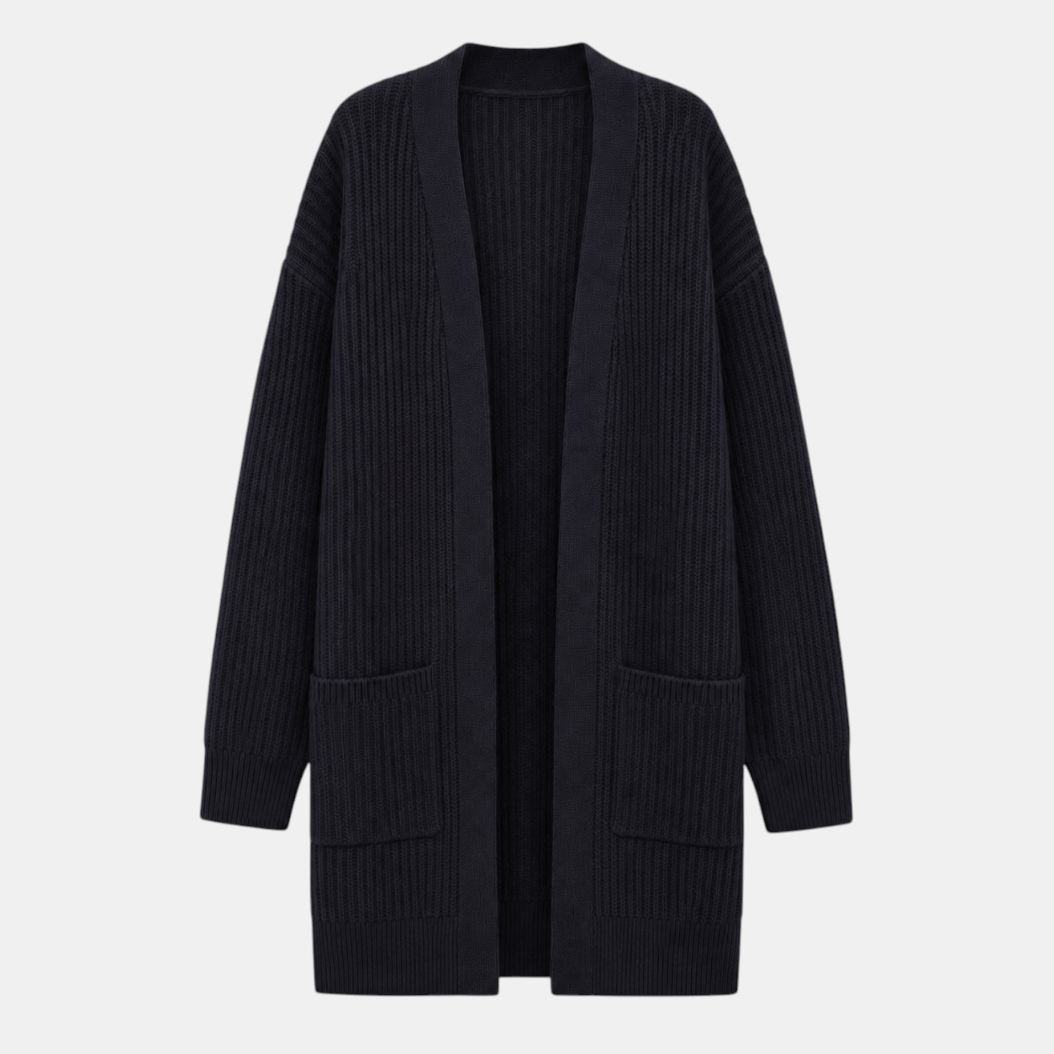 Valeniri | Women's Shawl Collar Knit Cardigan Soft Open Front