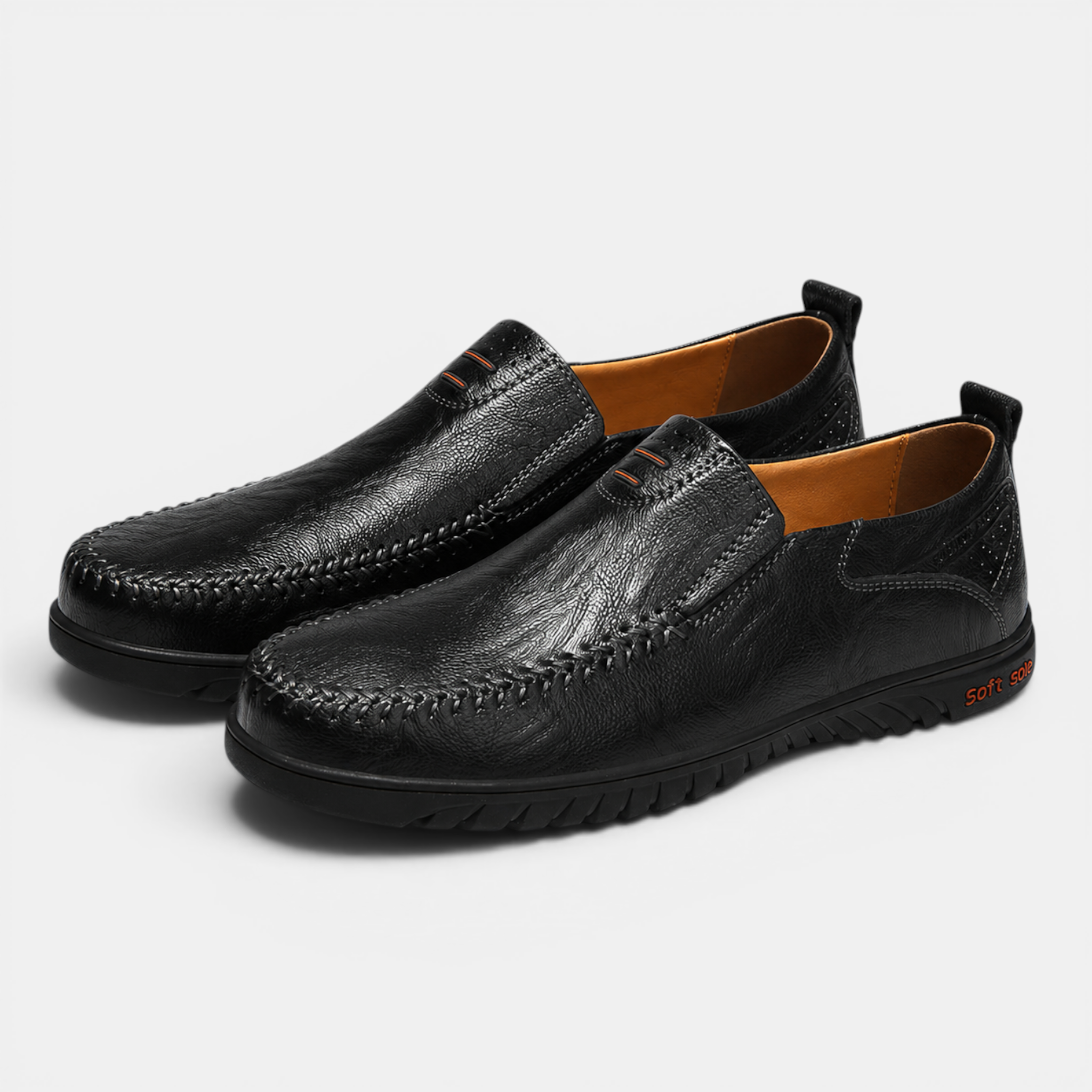 Valeniri | Men's Breathable Leather Loafers Casual Slip-On Comfort Shoes