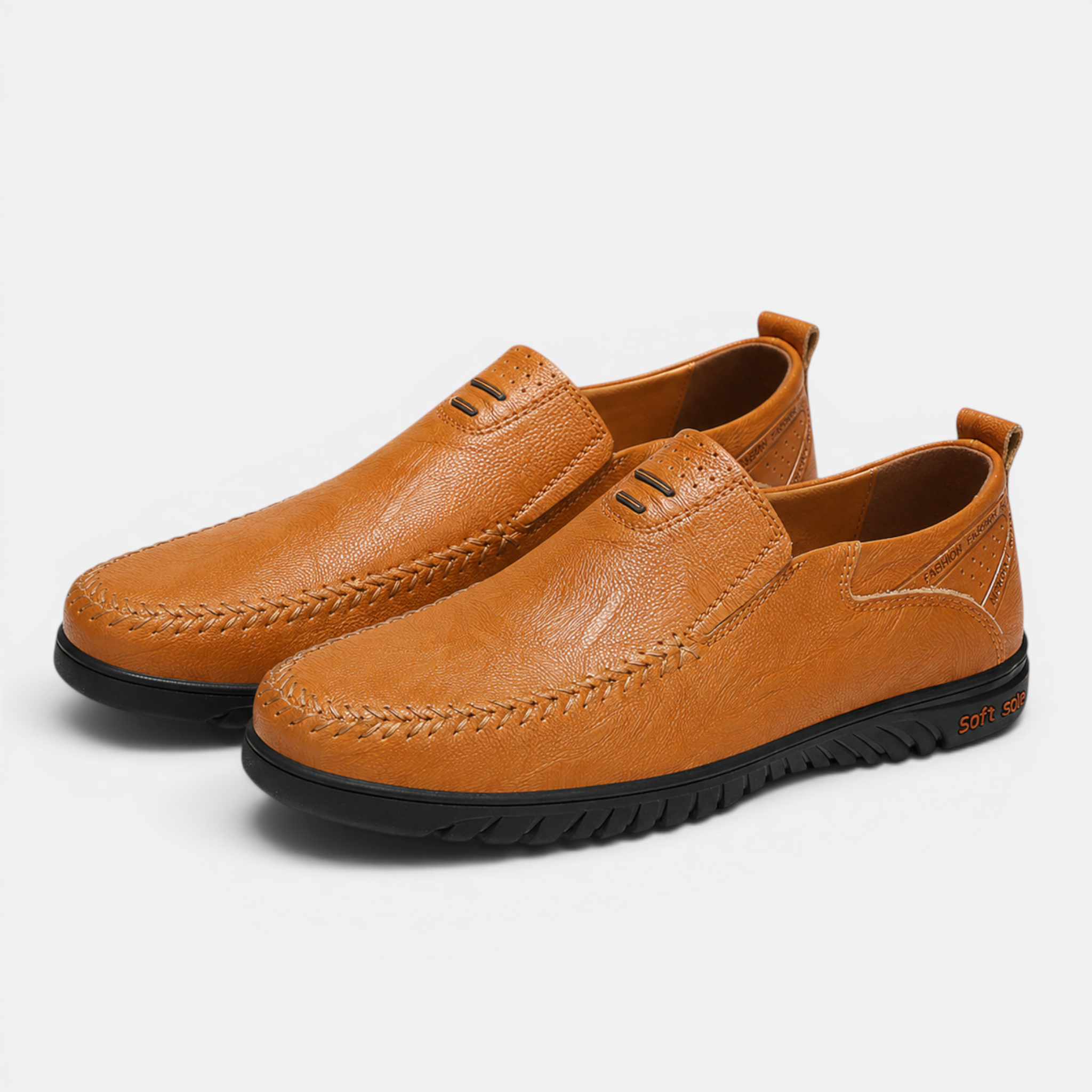Valeniri | Men's Breathable Leather Loafers Casual Slip-On Comfort Shoes
