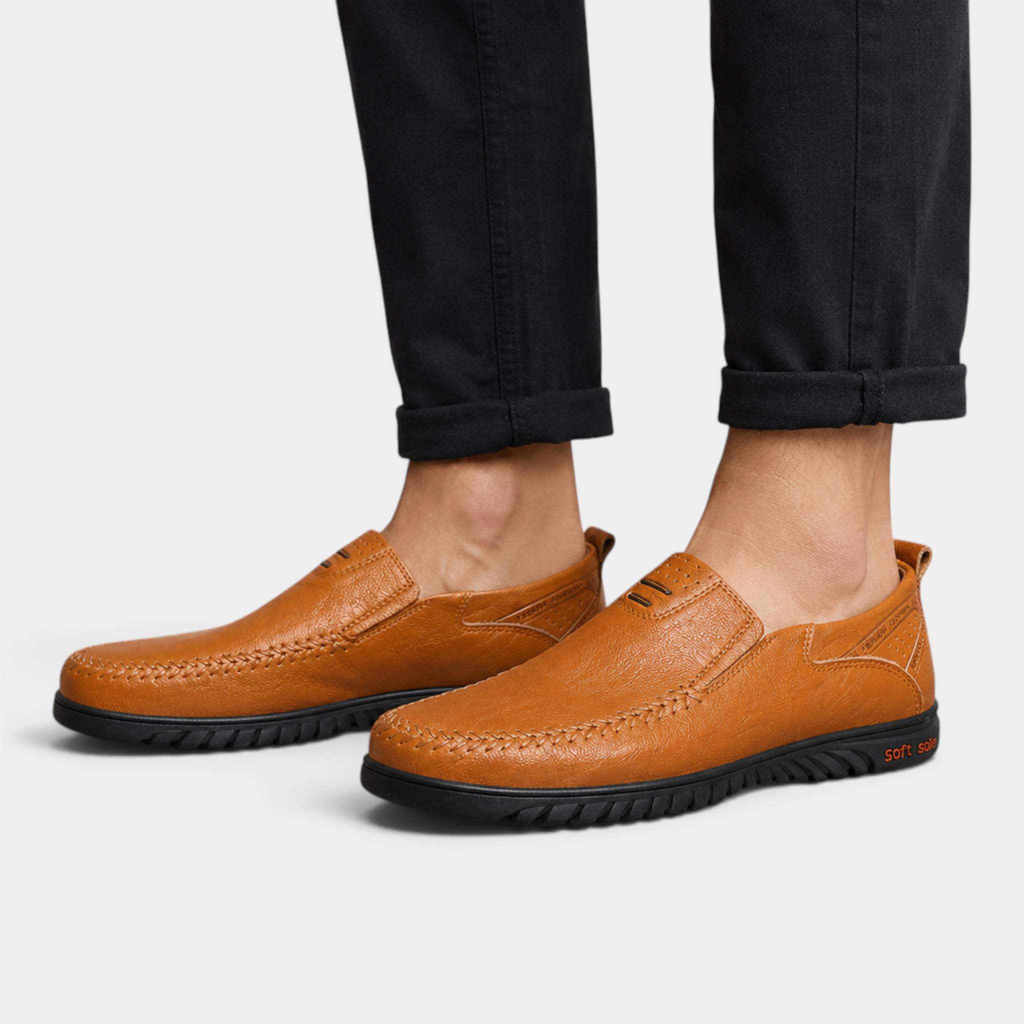 Valeniri | Men's Breathable Leather Loafers Casual Slip-On Comfort Shoes