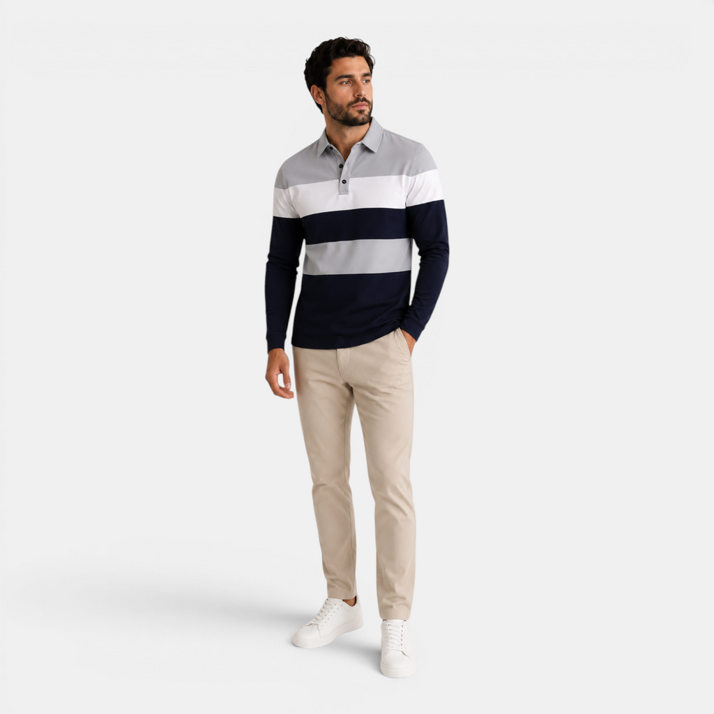 Valeniri | Men's Polo Shirt Classic Fit Casual Collared Top