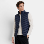 Valeniri | Men's Lightweight Stand Collar Sleeveless Zip Vest Classic Fit