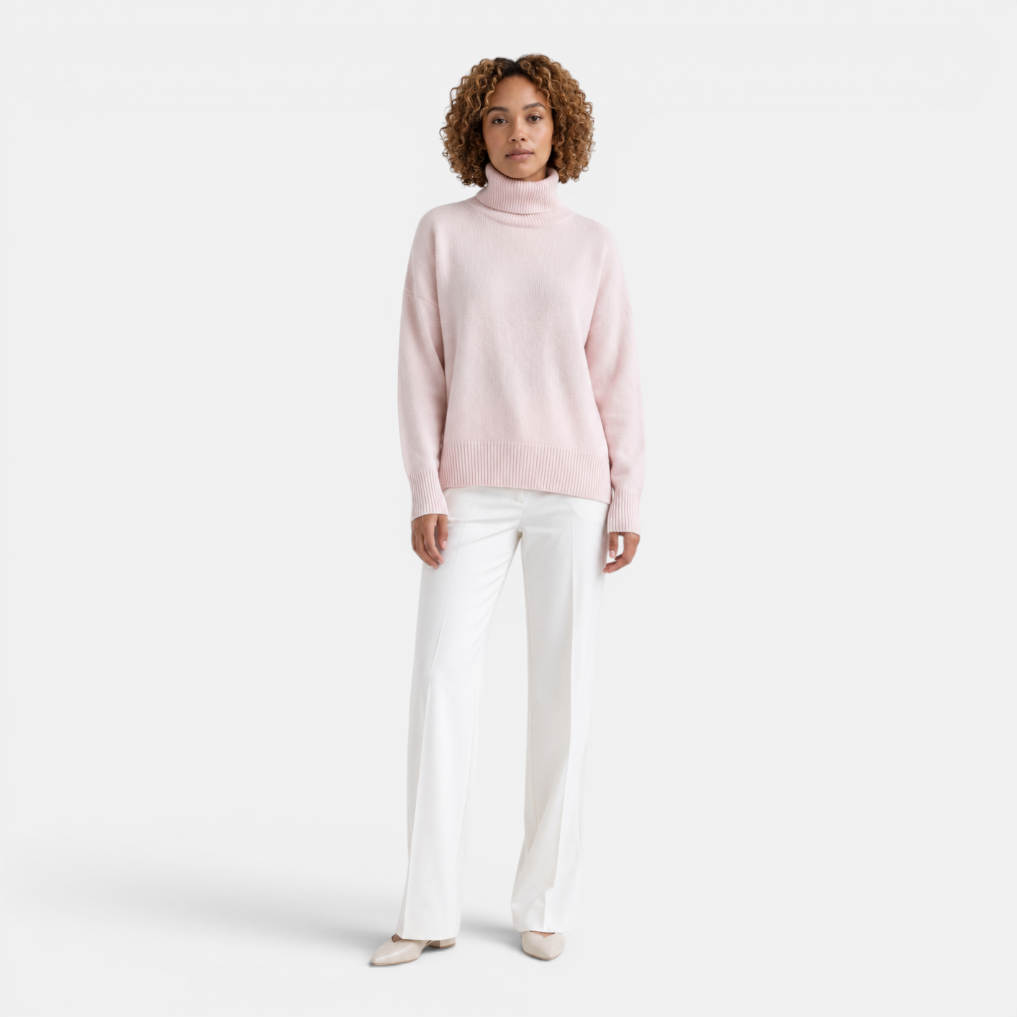 Valeniri | Women's Long Sleeve Turtleneck Sweater Classic Winter Knitwear
