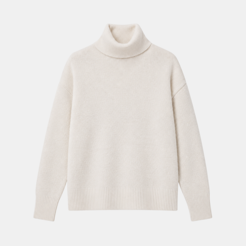 Valeniri | Women's Long Sleeve Turtleneck Sweater Classic Winter Knitwear