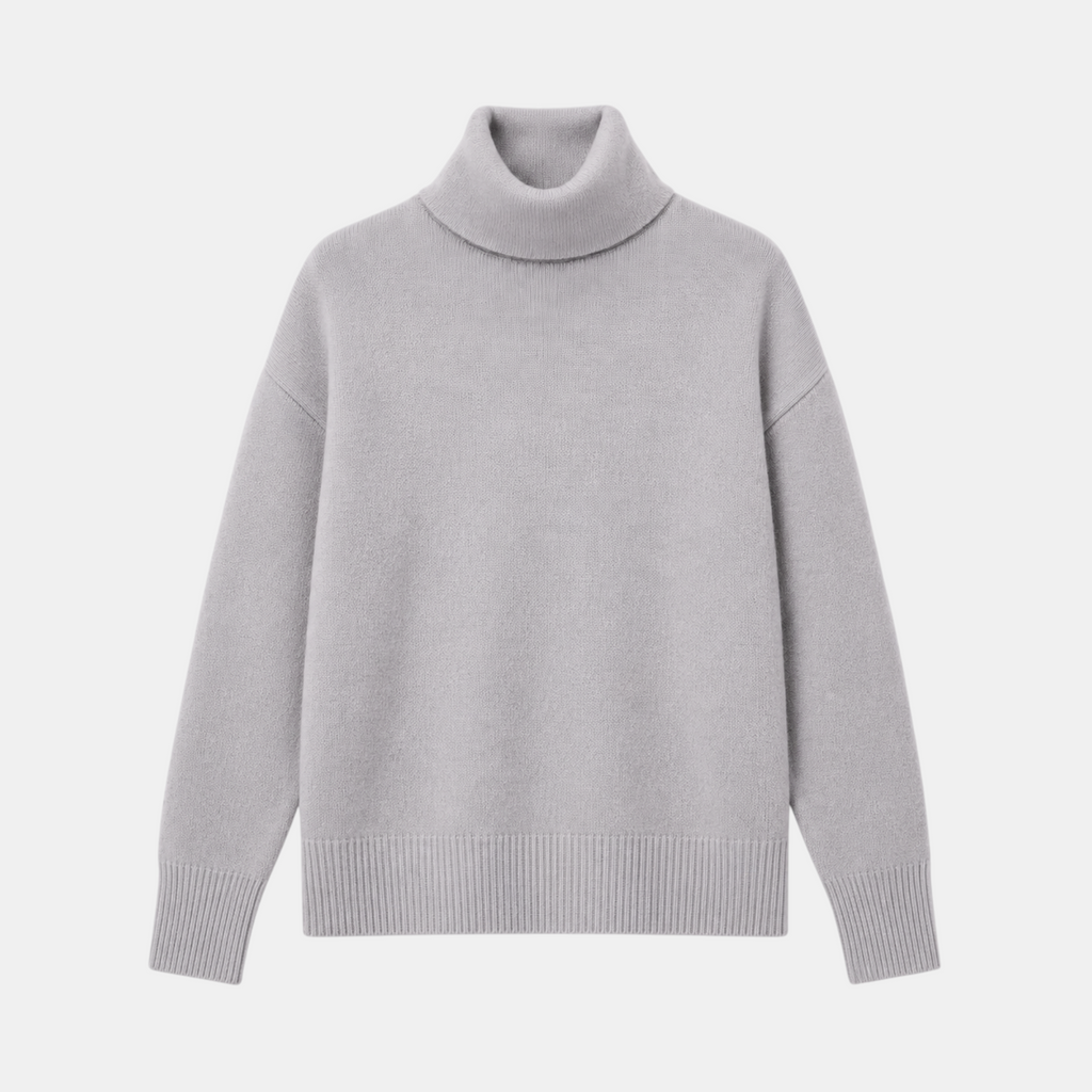 Valeniri | Women's Long Sleeve Turtleneck Sweater Classic Winter Knitwear