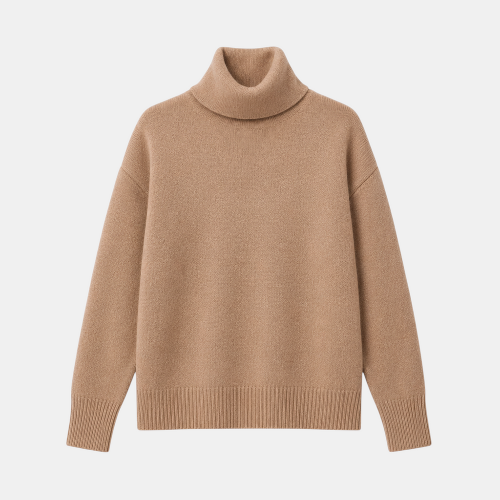 Valeniri | Women's Long Sleeve Turtleneck Sweater Classic Winter Knitwear