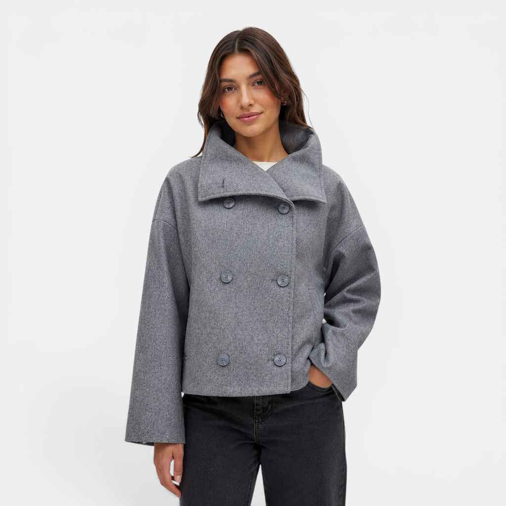 Valeniri | Women's Double-Faced Wool Coat Classic Longline Outerwear