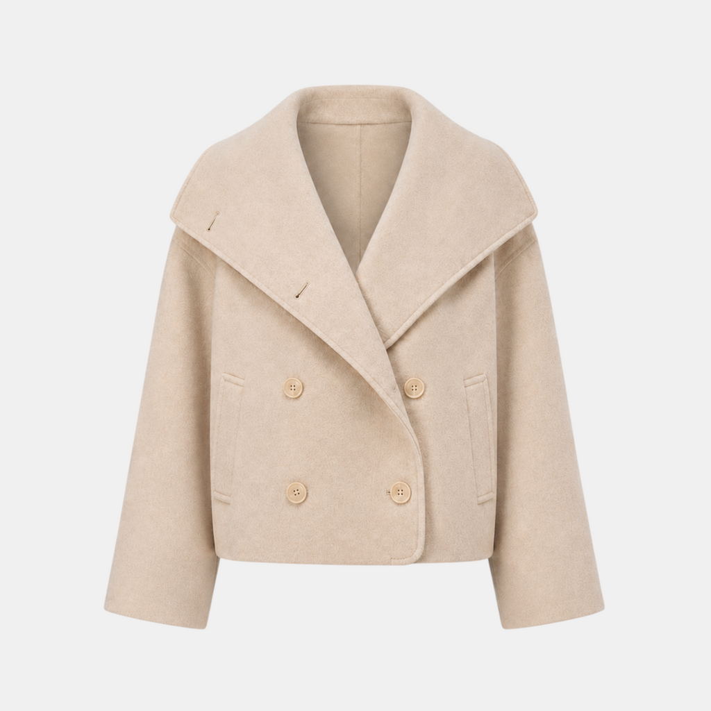 Valeniri | Women's Double-Faced Wool Coat Classic Longline Outerwear