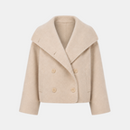 Valeniri | Women's Double-Faced Wool Coat Classic Longline Outerwear