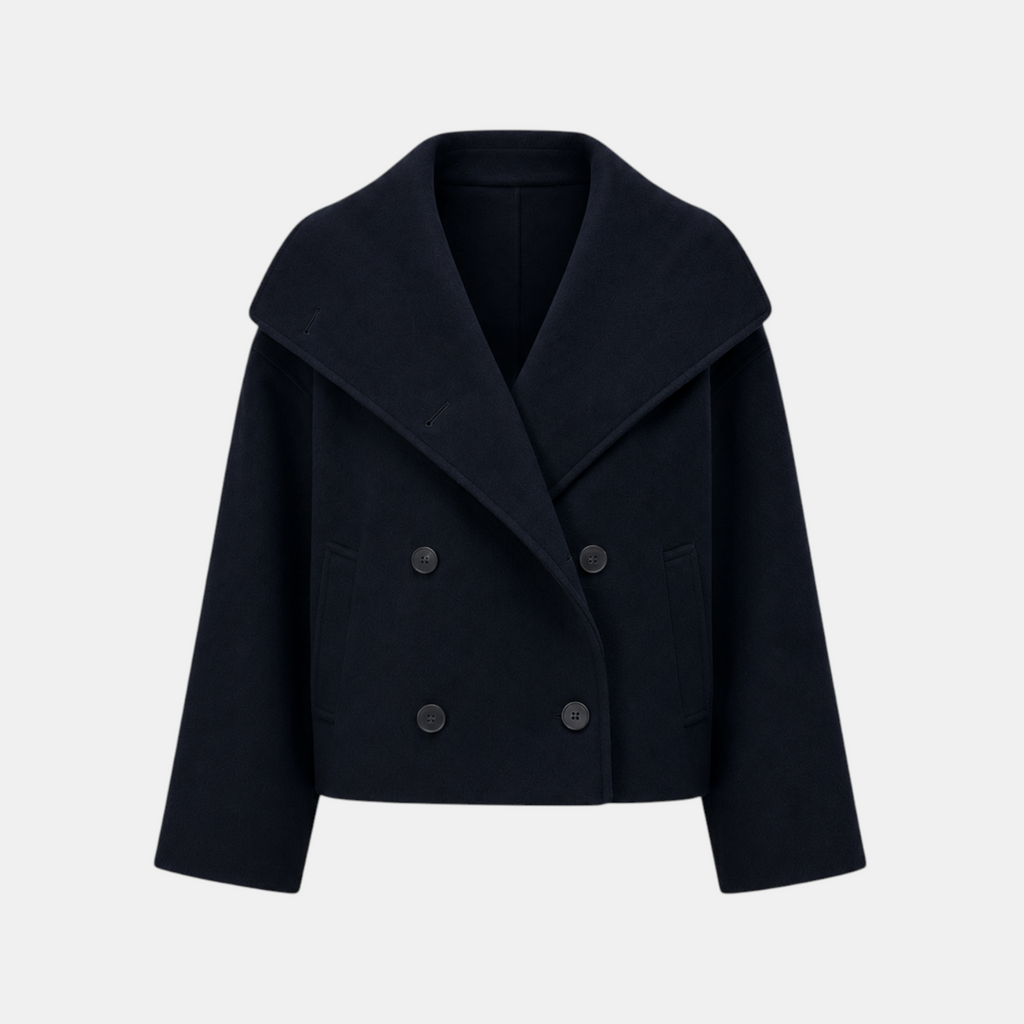 Valeniri | Women's Double-Faced Wool Coat Classic Longline Outerwear