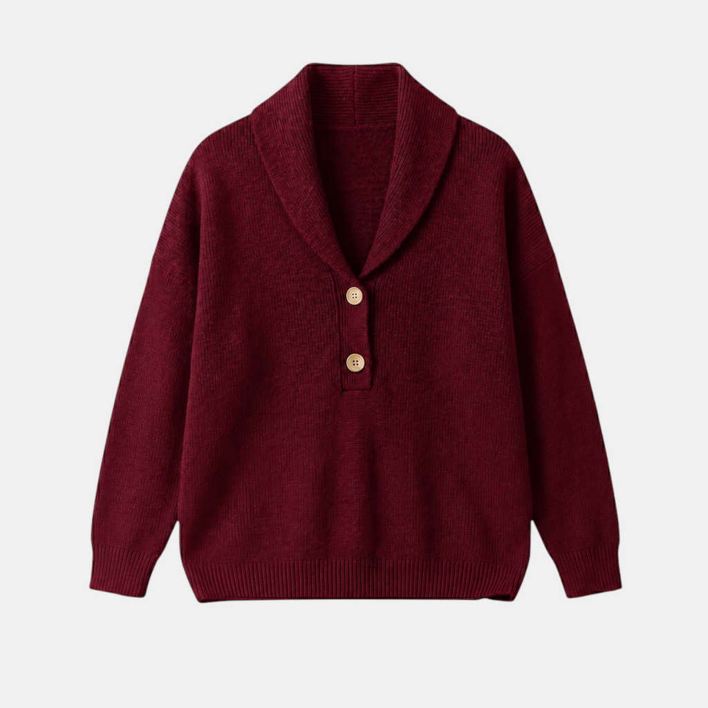 Valeniri | Women's Polo Collar Knit Pullover – Soft Comfort Classic Fit